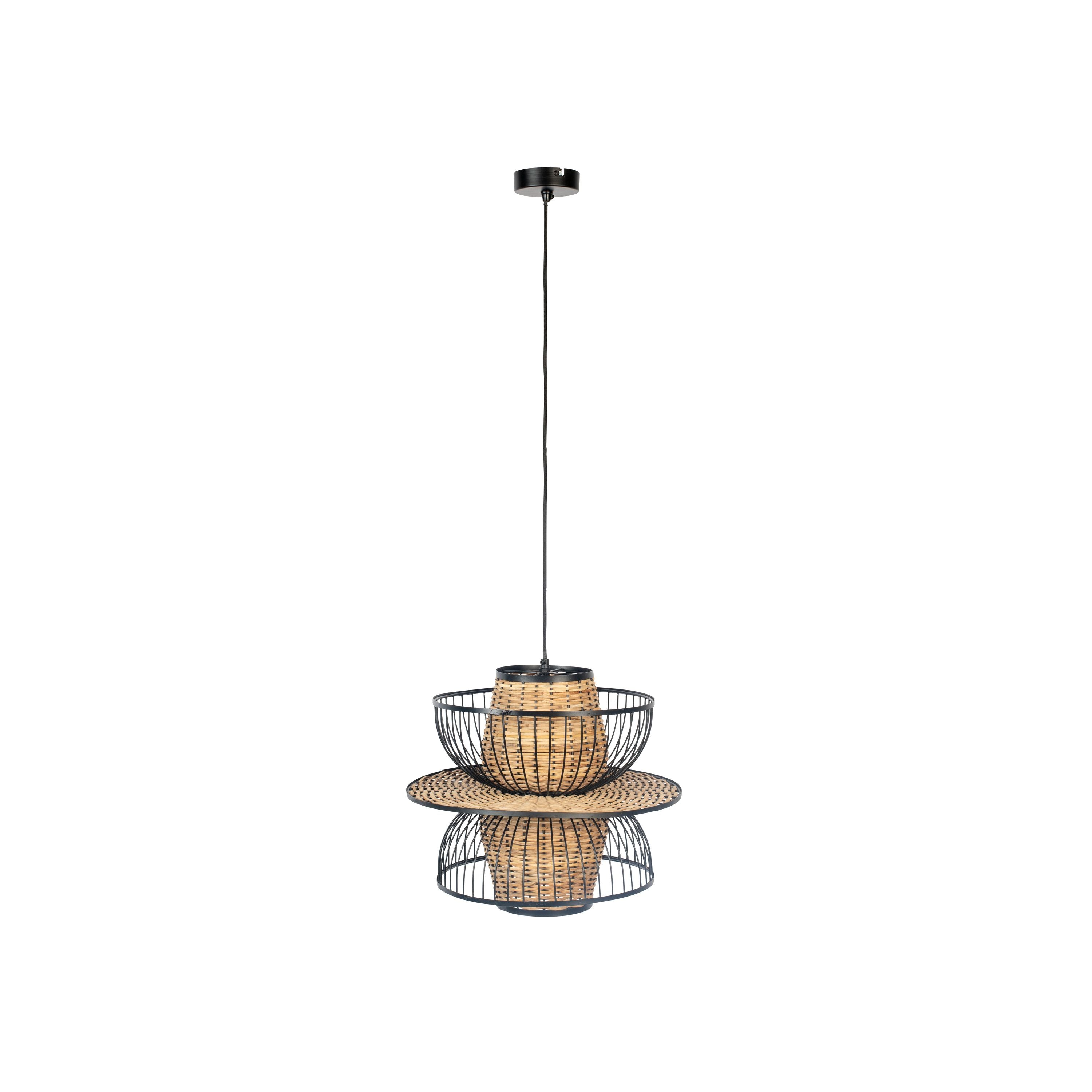 Housecraft Living Carmen Hanglamp L - Zwart