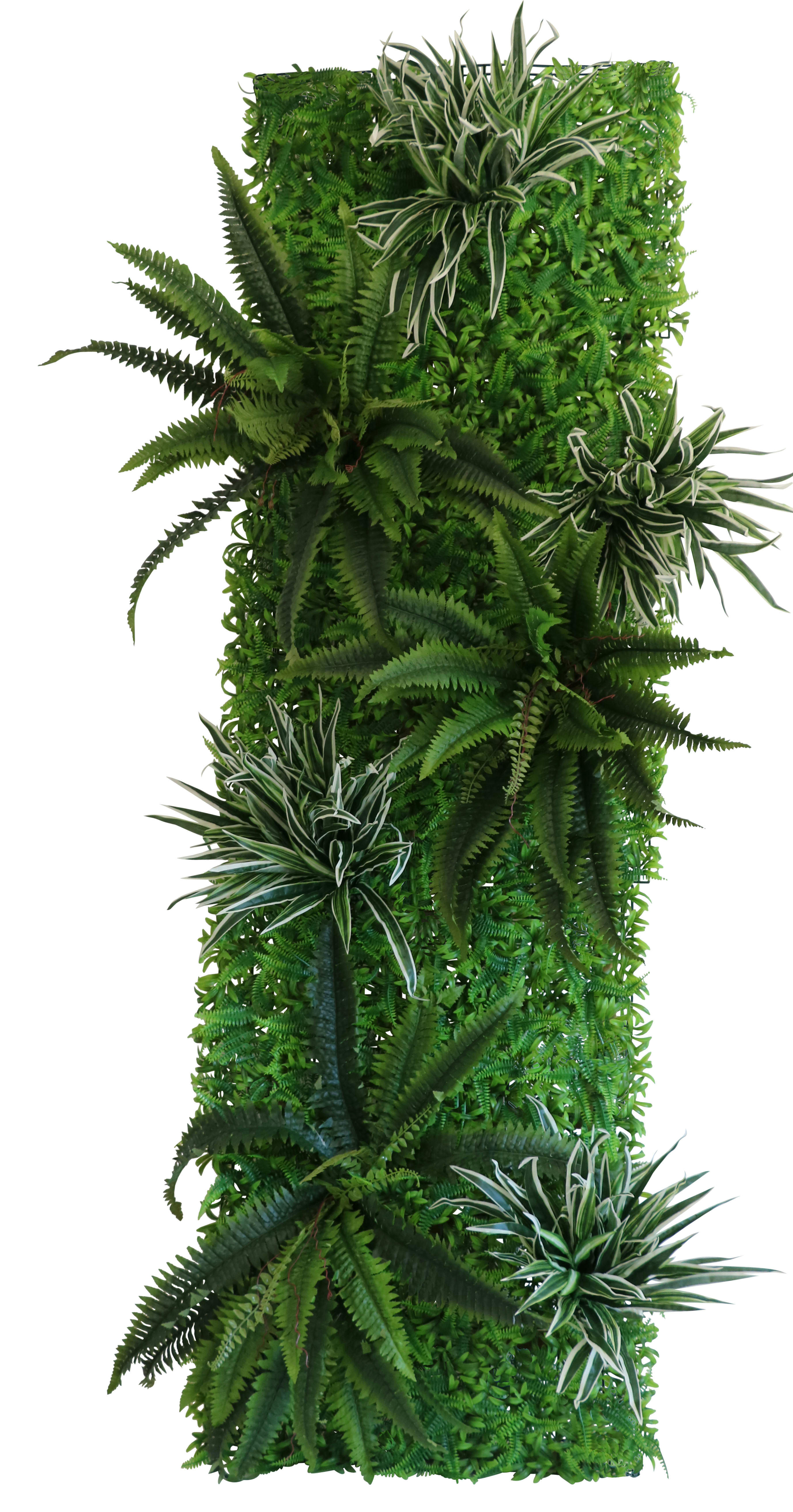 - Mur végétal artificiel 200cm - Kit 12 pièces