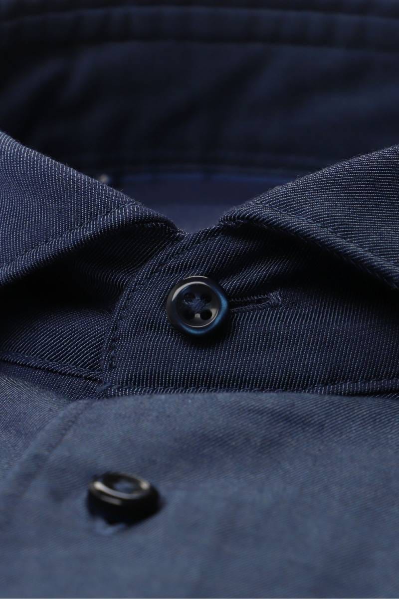 ETERNA 1863 Modern Fit Hemd dunkelblau, Einfarbig