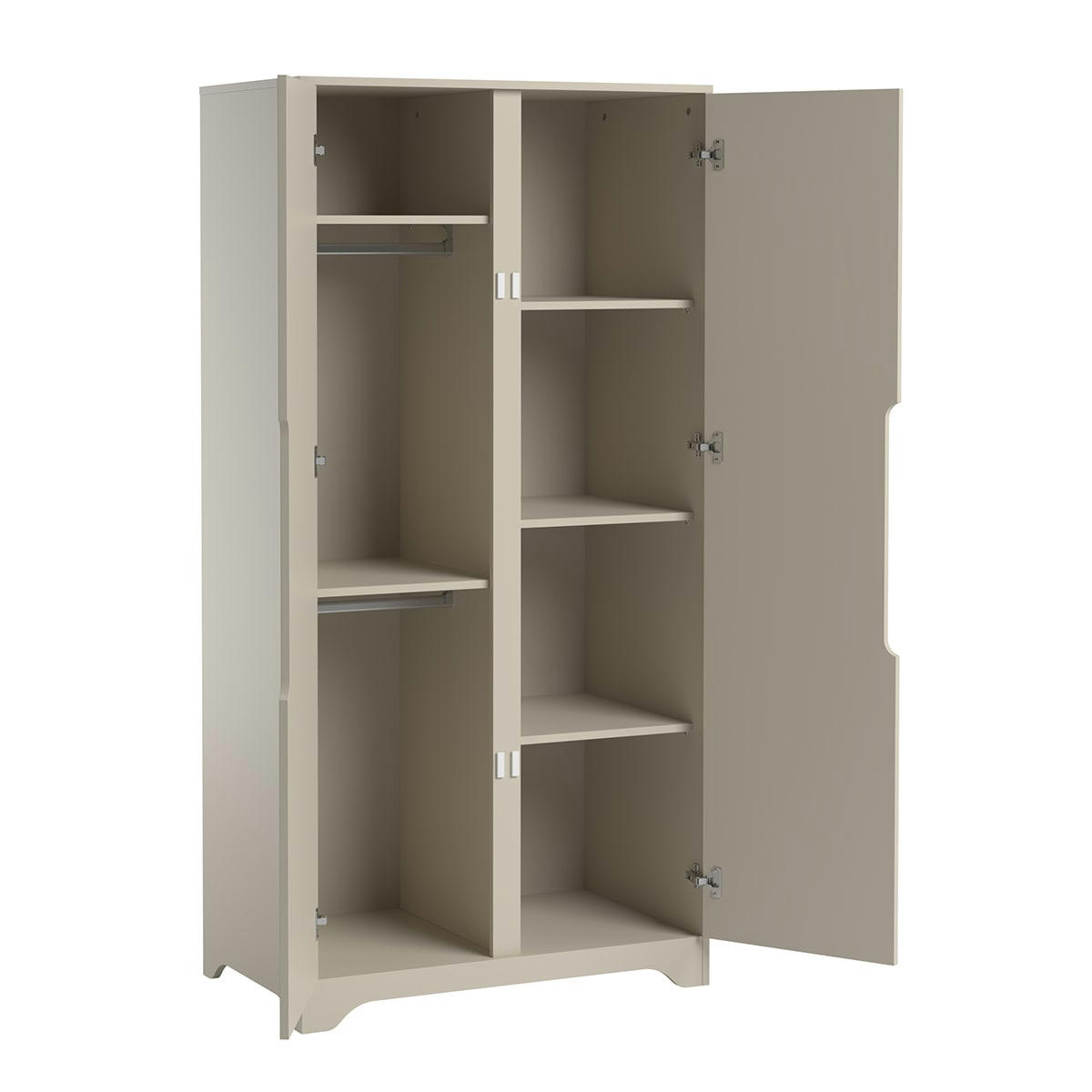 OVA - Armoire 2 portes beige