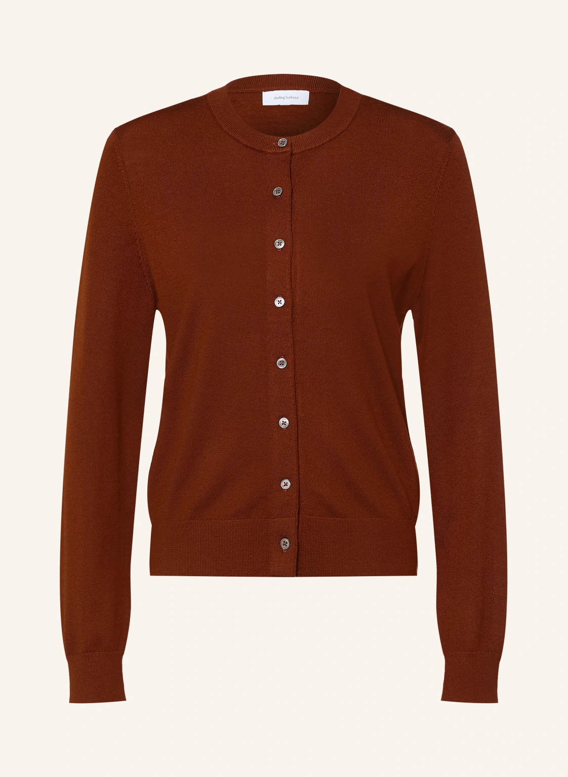 darling harbour Strickjacke aus Merinowolle