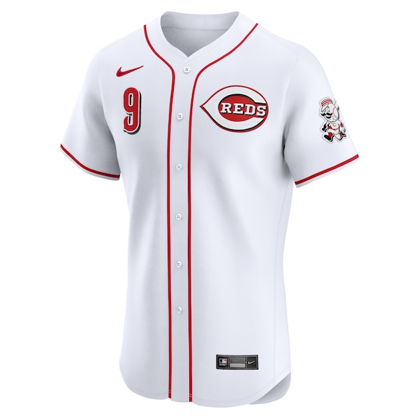 Matt McLain Cincinnati Reds Nike Home Elite Player Jersey - White