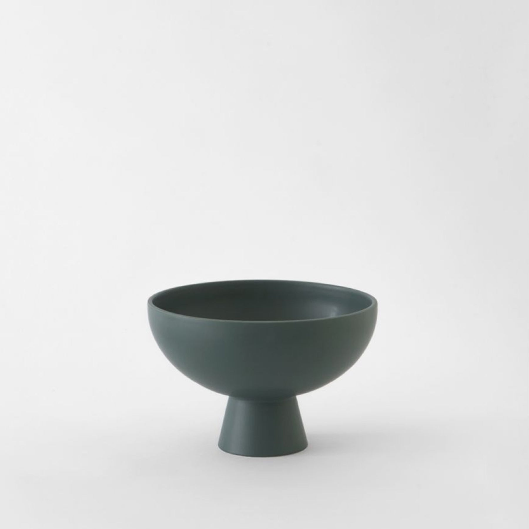 Medium Green Gables Modern Pedestal Bowl