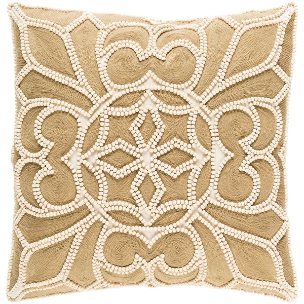 Decorative Soham Camel 20-inch Throw Pillow Cover