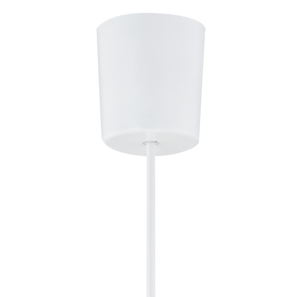 Tk-Lighting Rondo biały abażur Lampa Wisząca 30cm