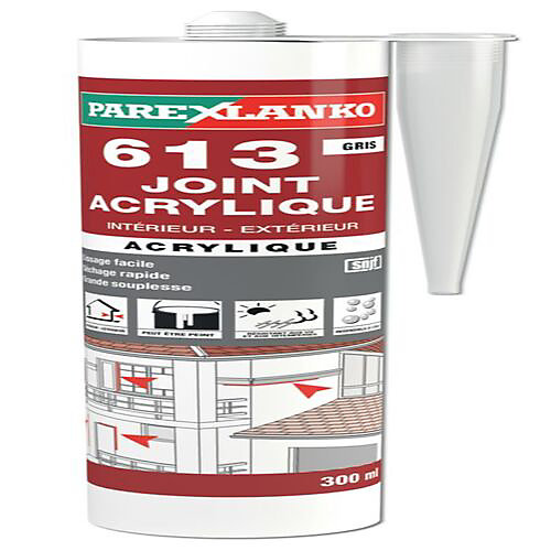613 JOINT ACRYLIQUE Int/Ext 300ML BLANC
