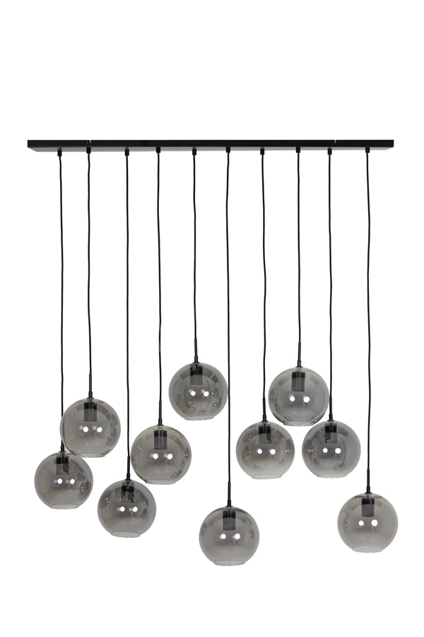 Light & Living hanglamp SUBAR - grijs - 124x35x120cm