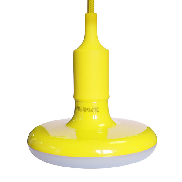 Lampa wisząca żółta Ufo 1xE27x15W wym: 150x15x15 cm Eko-Light