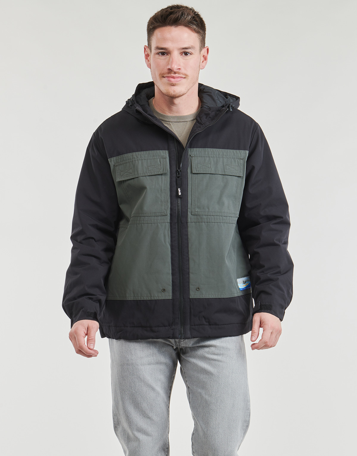 Levi's - TAMALPAIS HOODED JACKET - Black