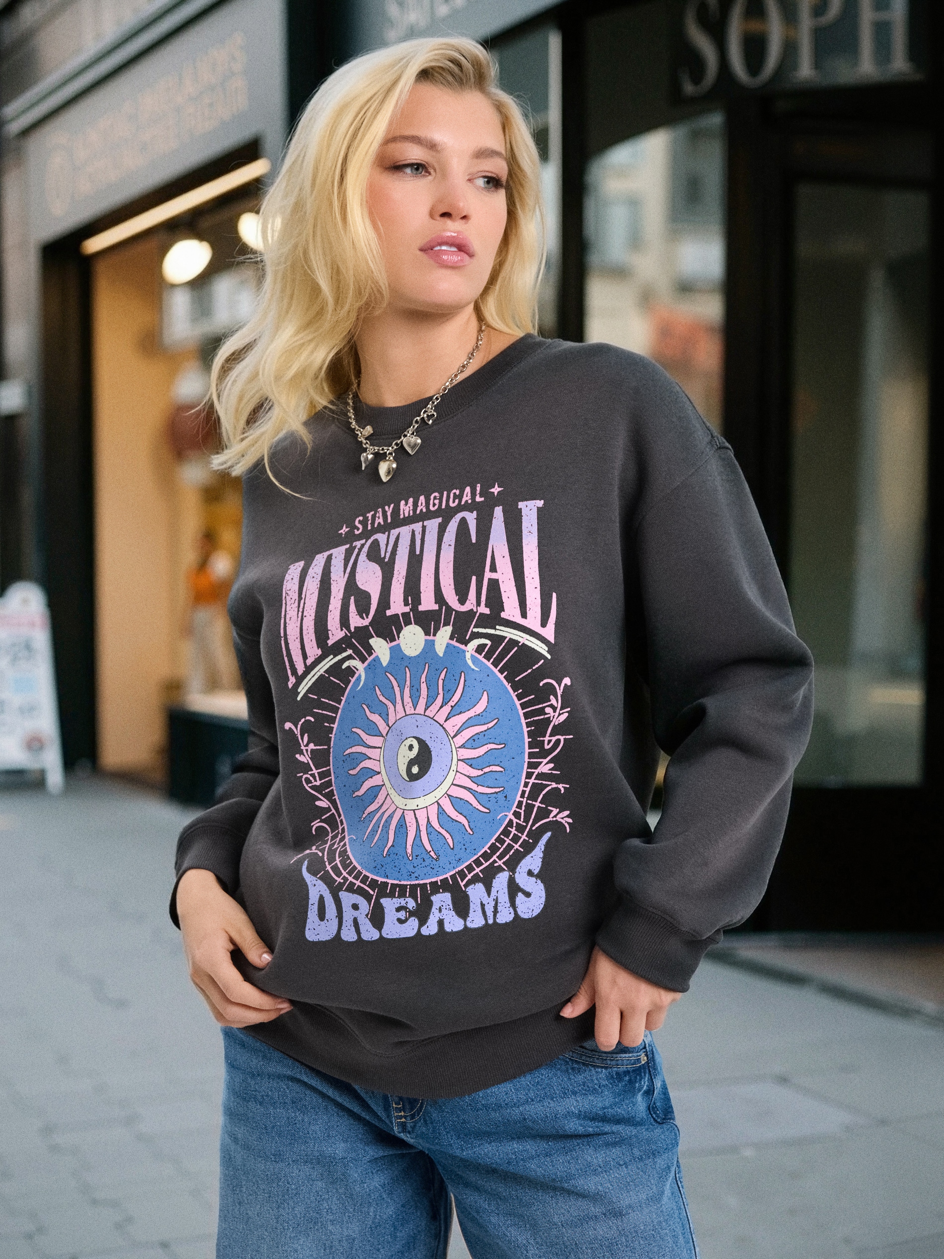 Bluza crewneck