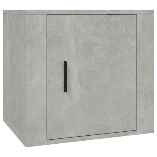 NNEVL Bedside Cabinet Concrete Grey 50x39x47 cm