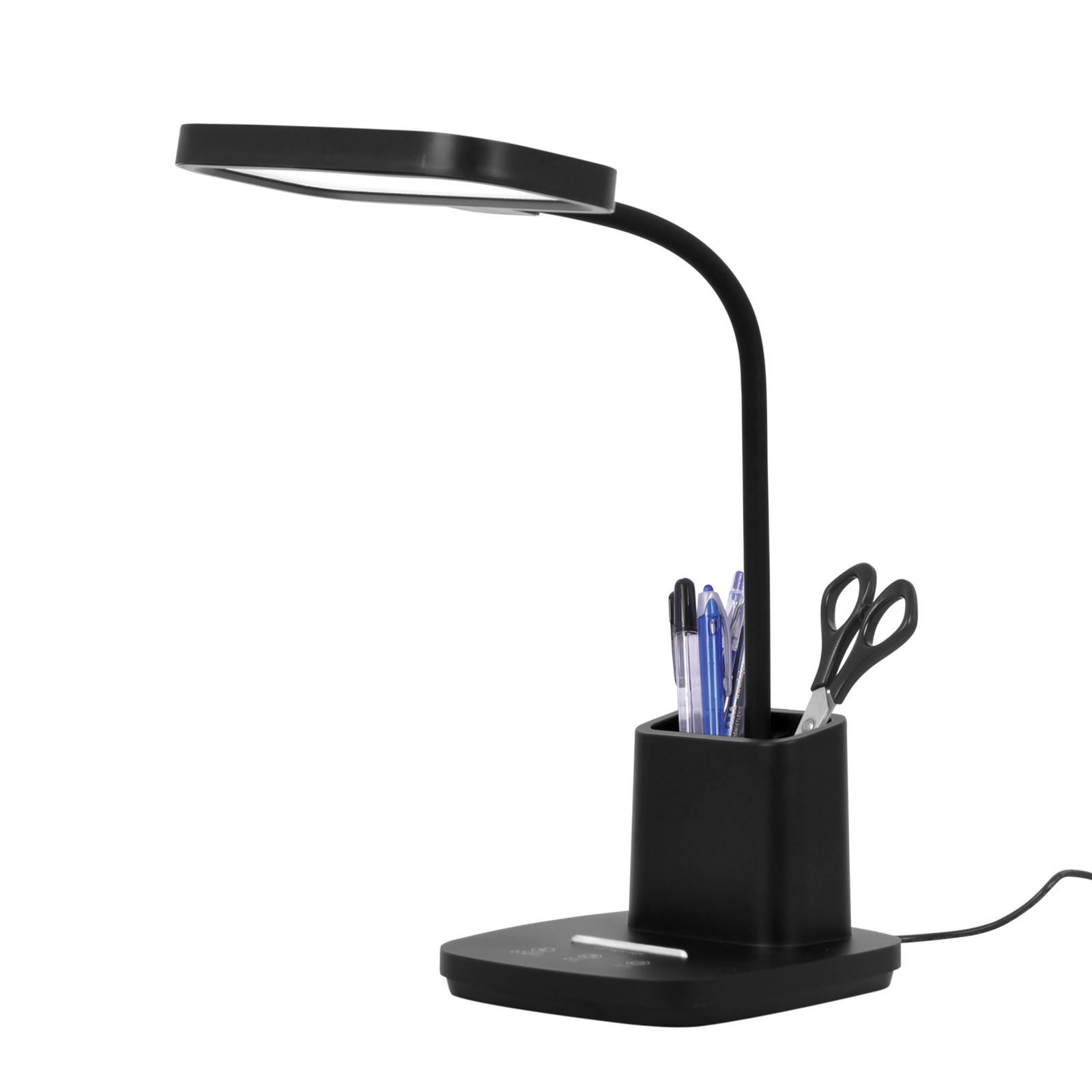Lampka biurkowa TOLA czarna LED 9W 3000-5700K 500lm Kaja