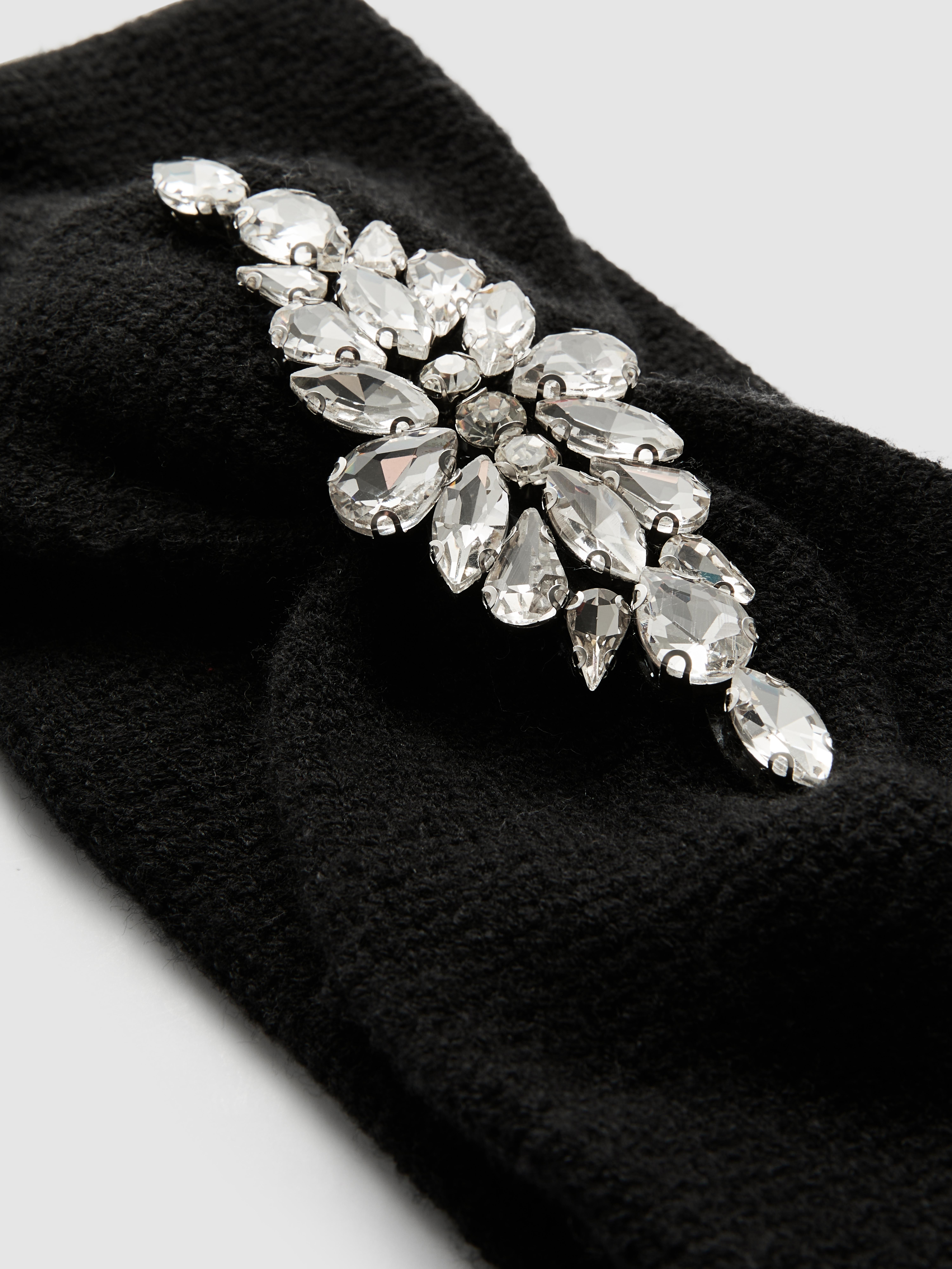 Embellished Knitted Headband