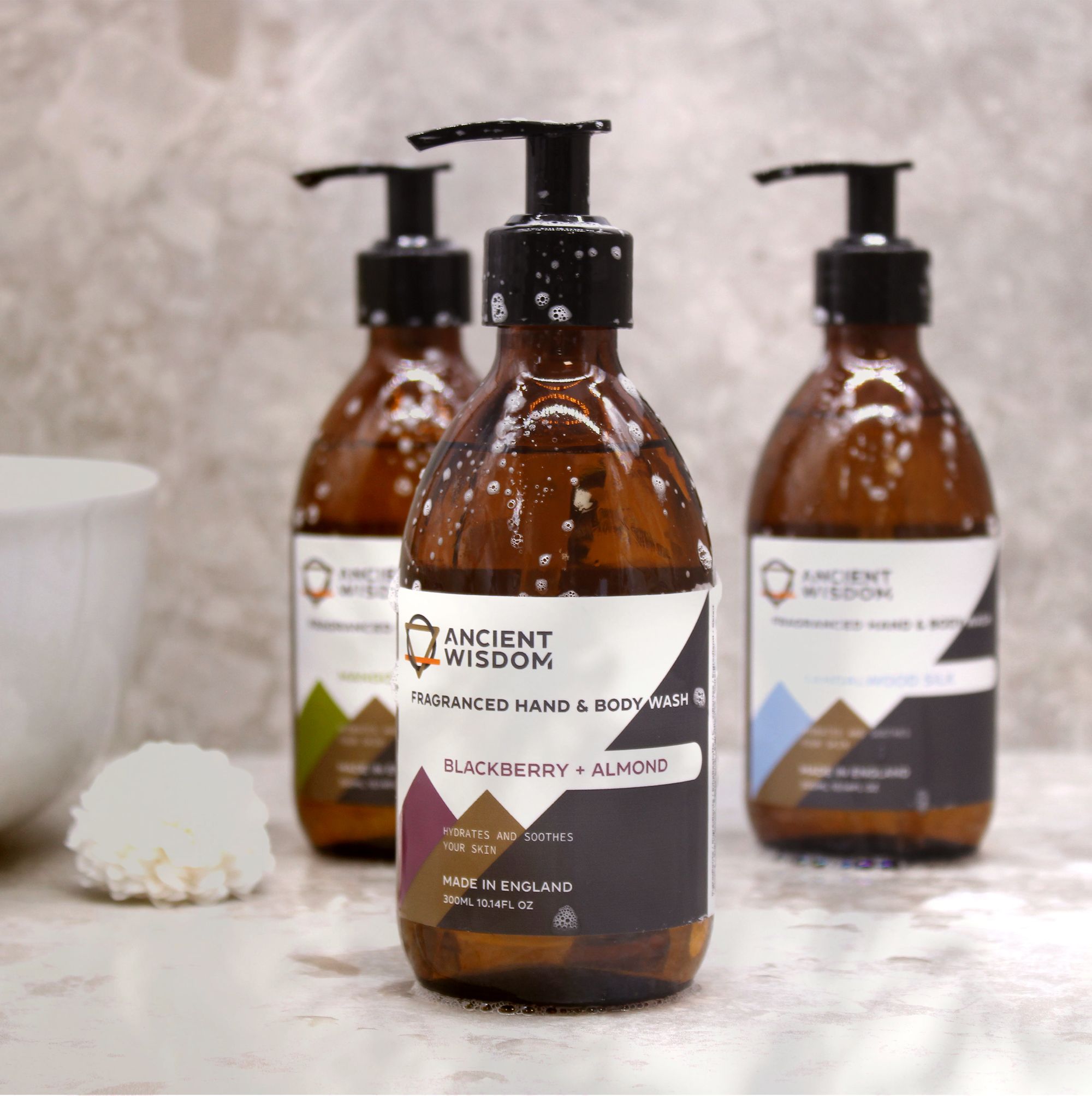 KDMD Coconut & lemon Hand & Body Wash 300ml