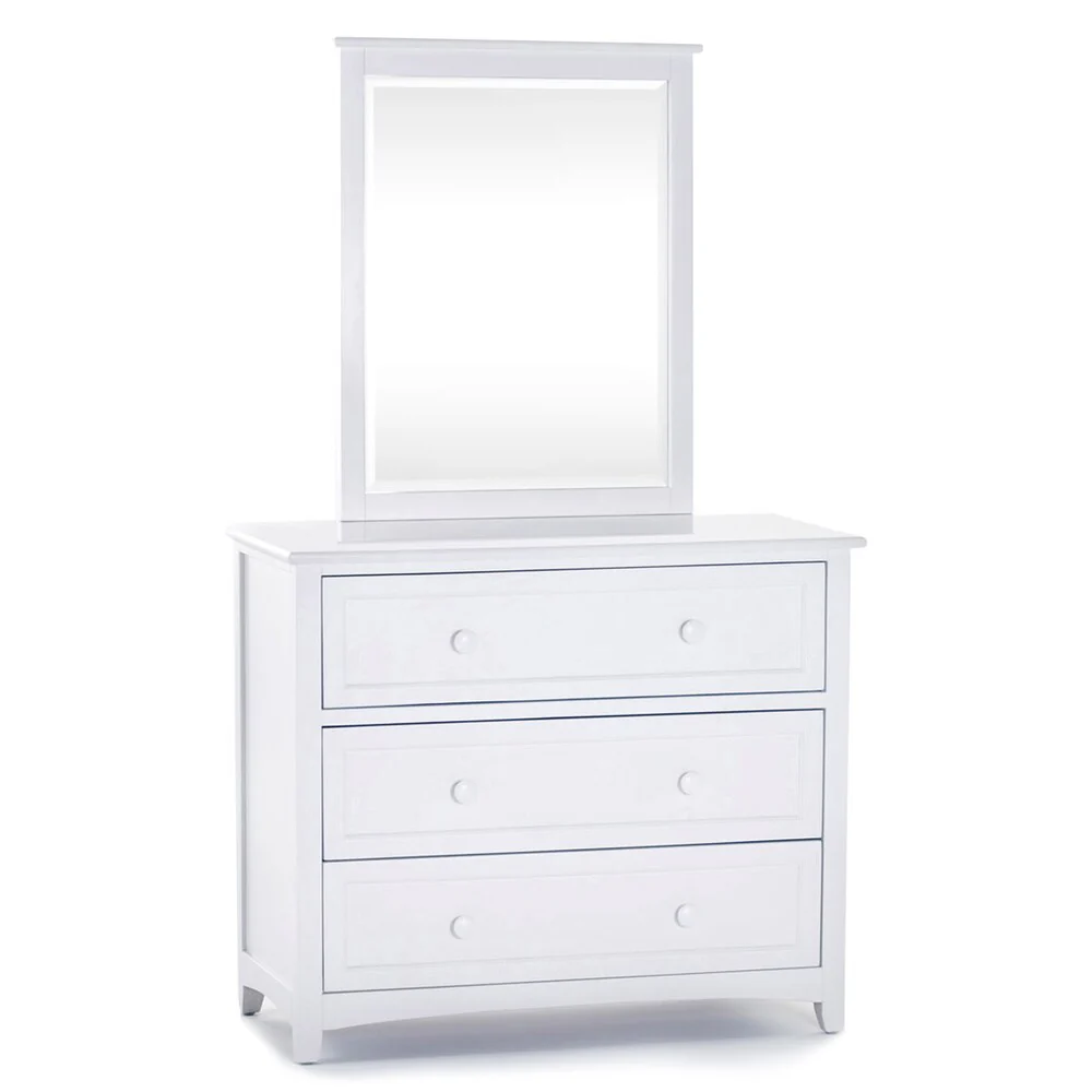 School House White 3-drawer Chest