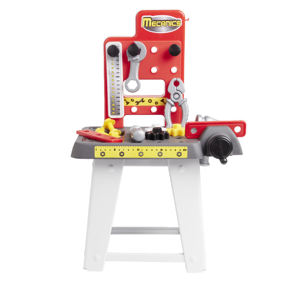 établi bricolage enfant avec 19 accessoires