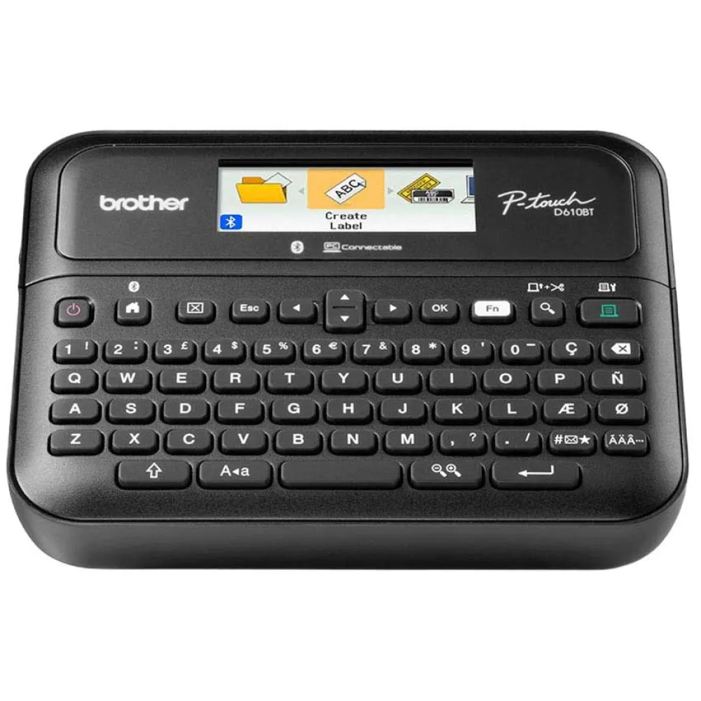 Brother PTD610BTVPZW1 label printer