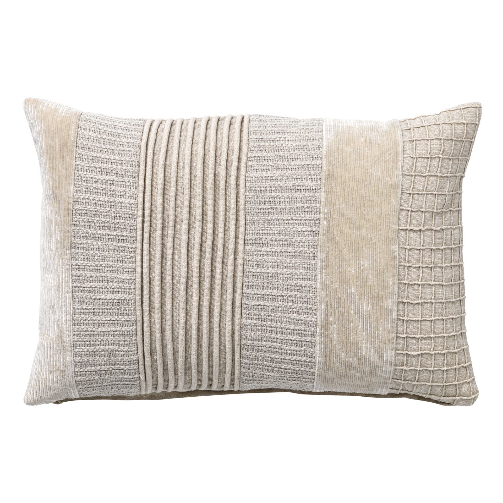 LAURENCE | sierkussen 40x60 cm | Pumice Stone | beige | Hoii | met duurzame kussenvulling