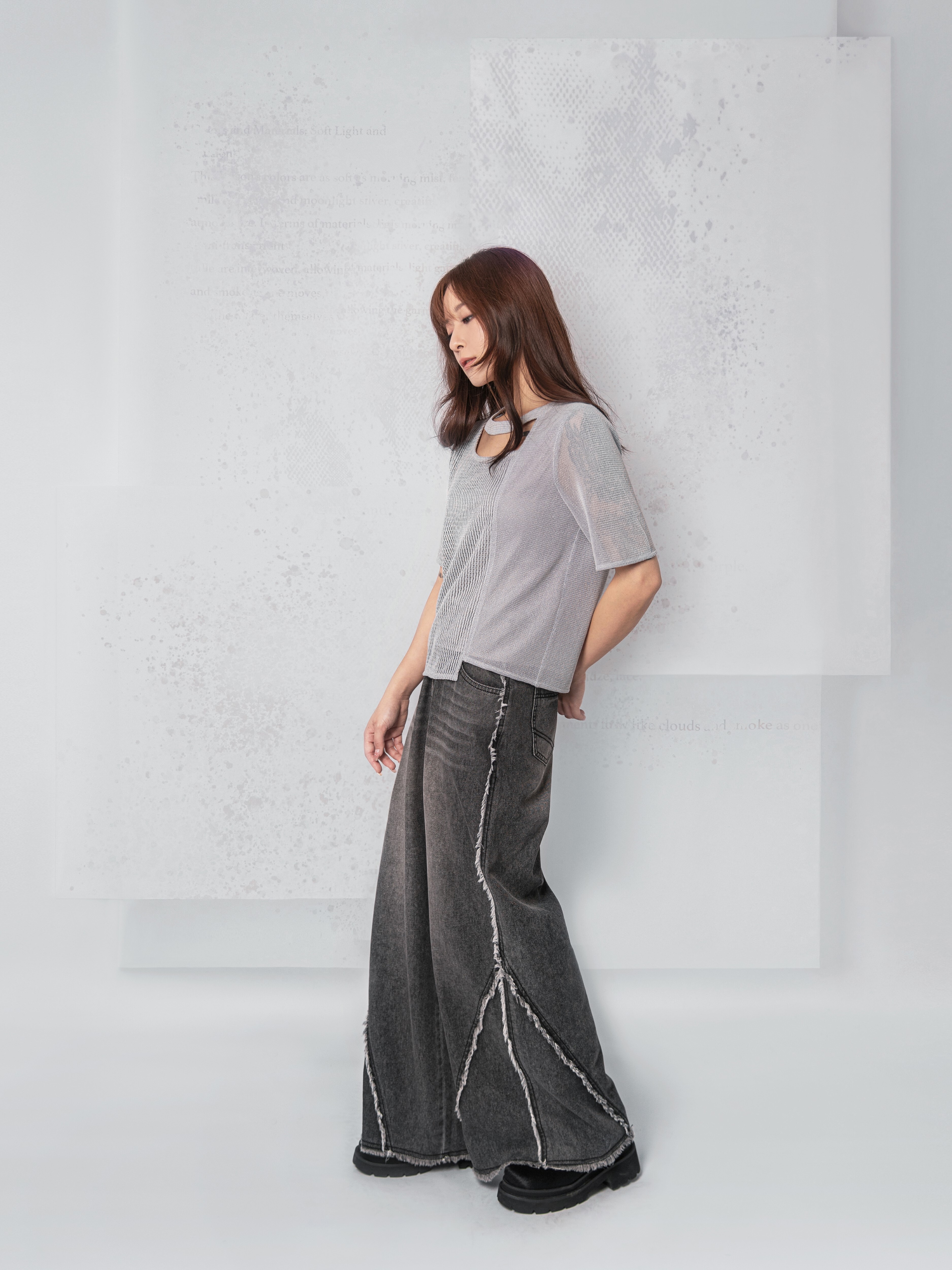 Fringe-detail Jeans - 26SRB022Q
