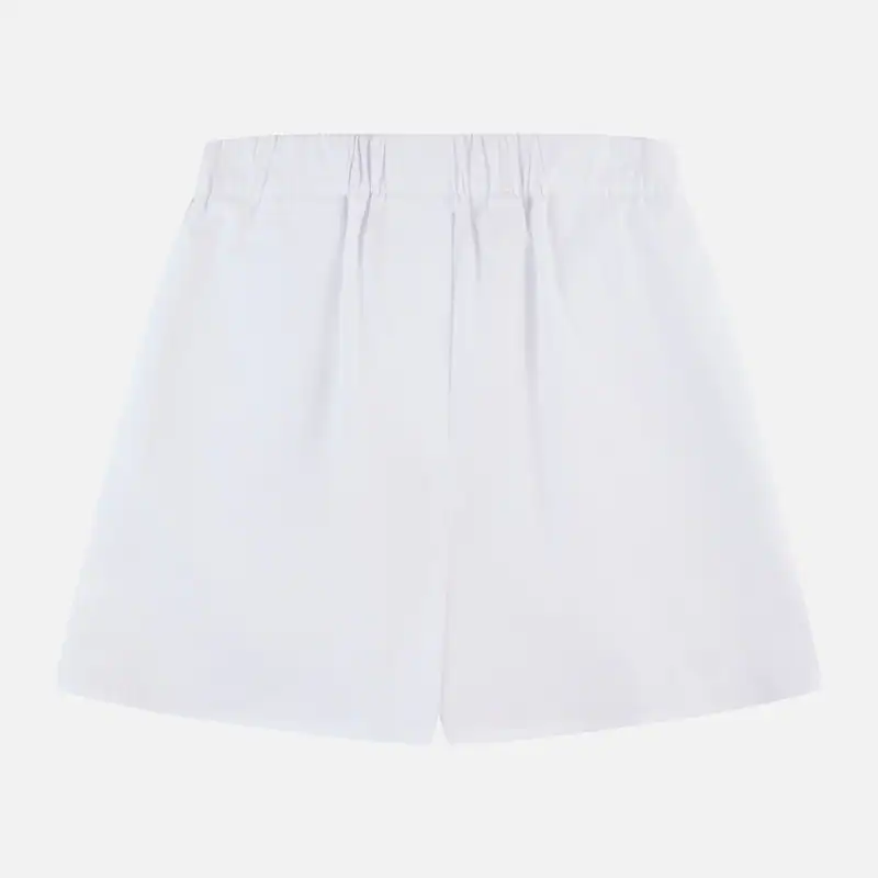 Shorts in cotton poplin