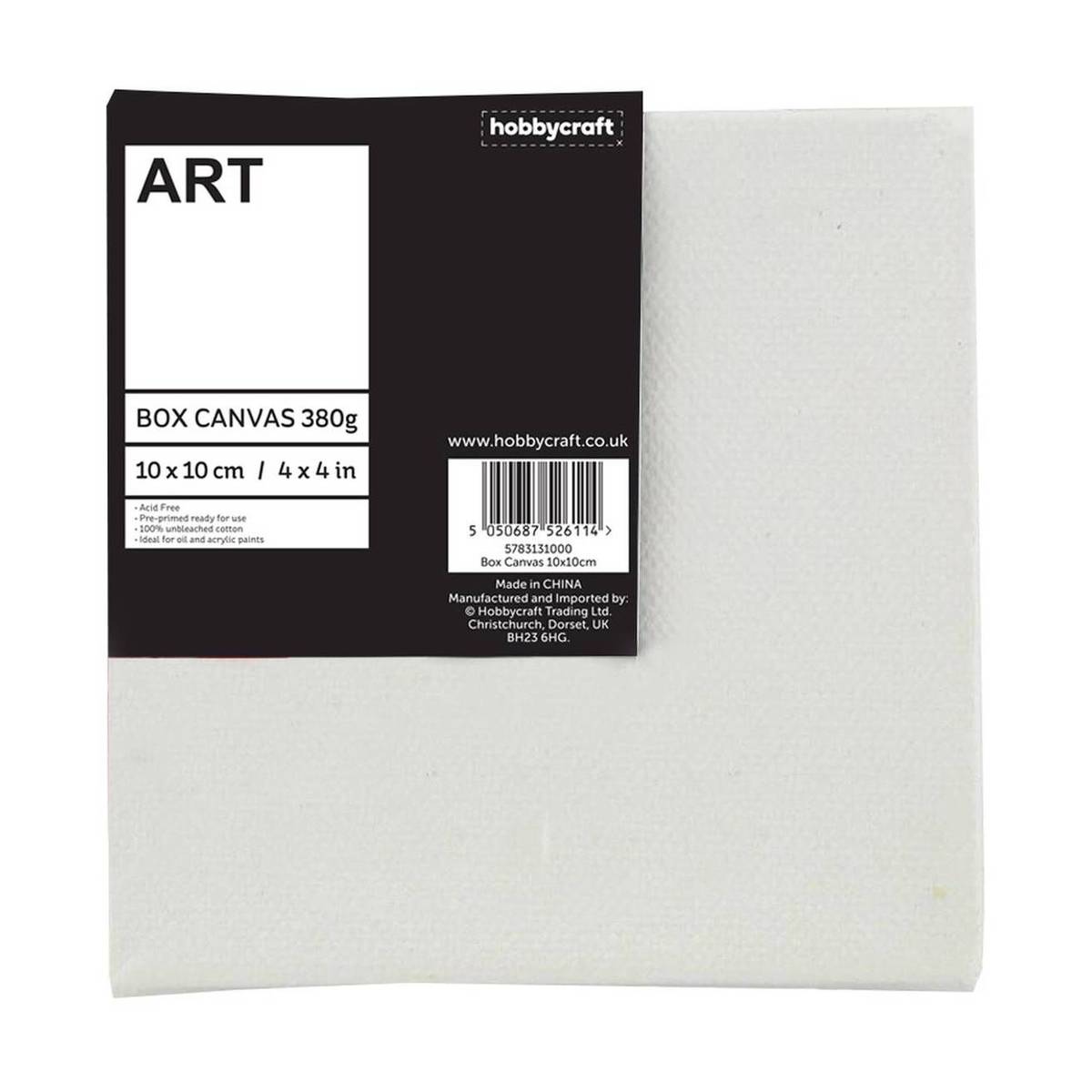 Box Canvas 10cm x 10cm