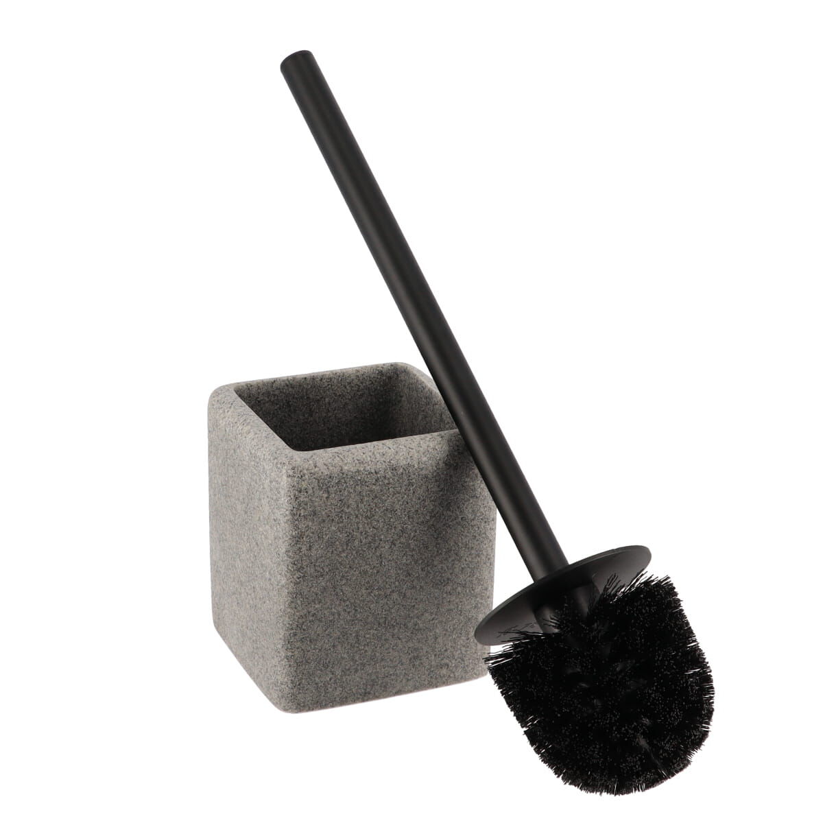 Escova wc cinza efeito pedra