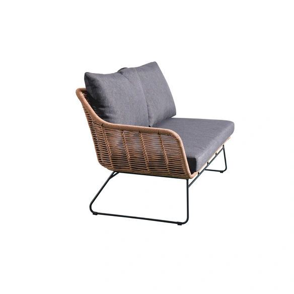 Loungeset »Montreux«, 5 Sitzplätze, Stahl, inkl. Auflagen