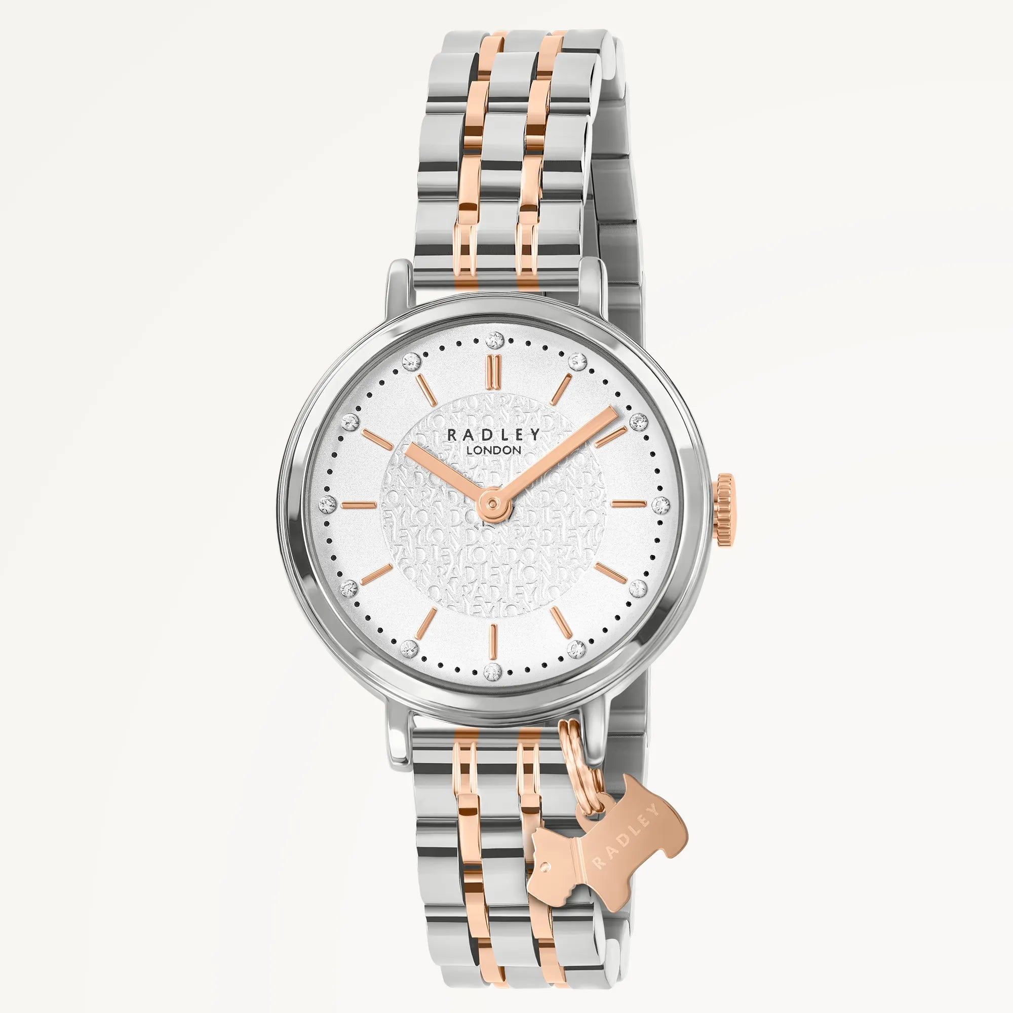 Shelby Street - Two Tone Link Bracelet Watch