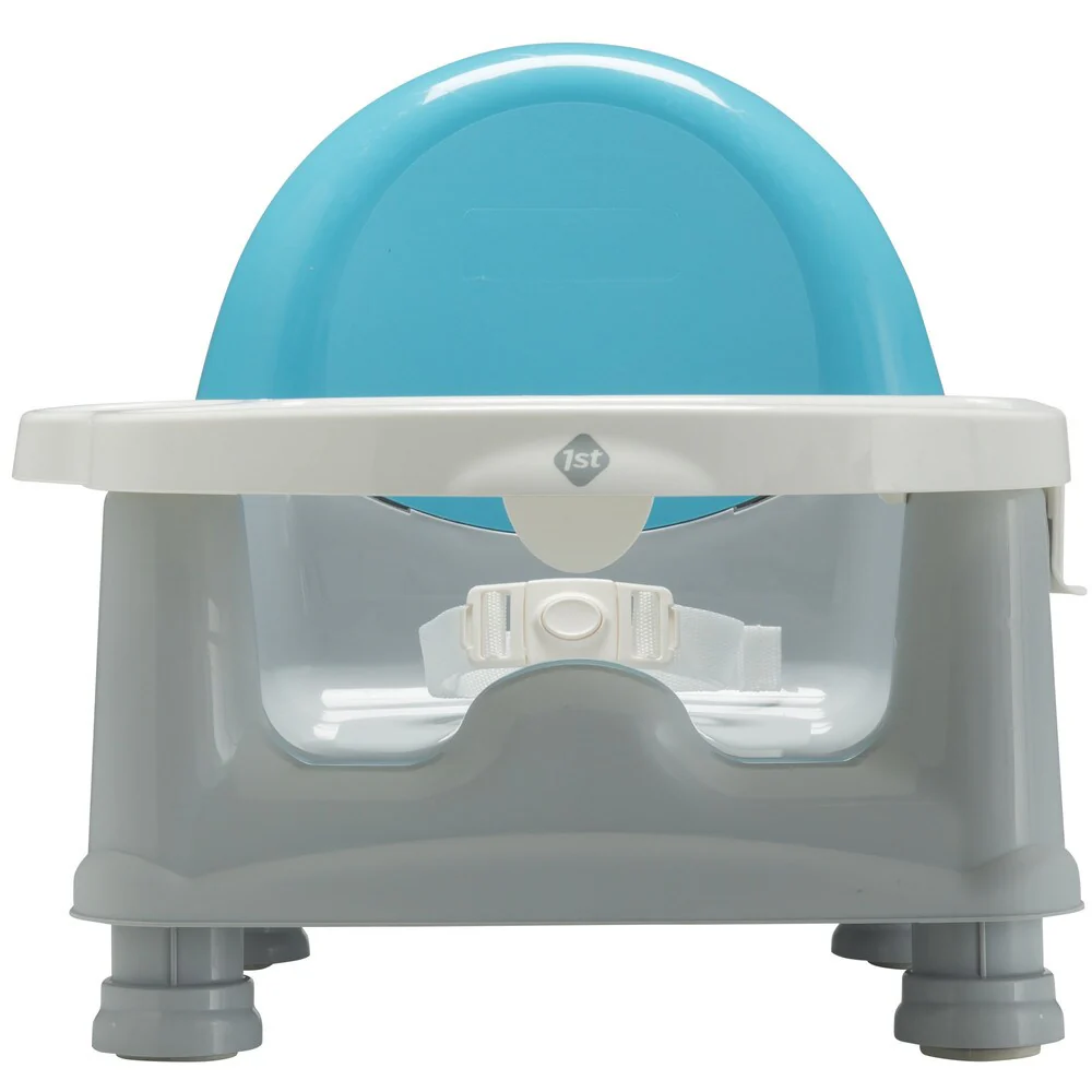Safety 1?? Easy Care Swing Tray Feeding Booster in Lakeside