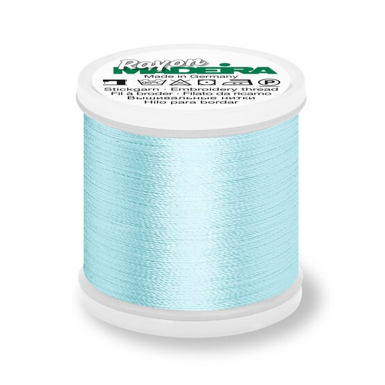Madeira Pastel Blue Rayon 40 Thread 200m (1132)