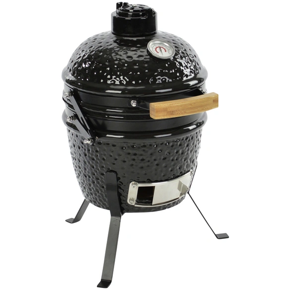 Holzkohlegrill, Grillfläche Ø 27 cm, mit Deckel