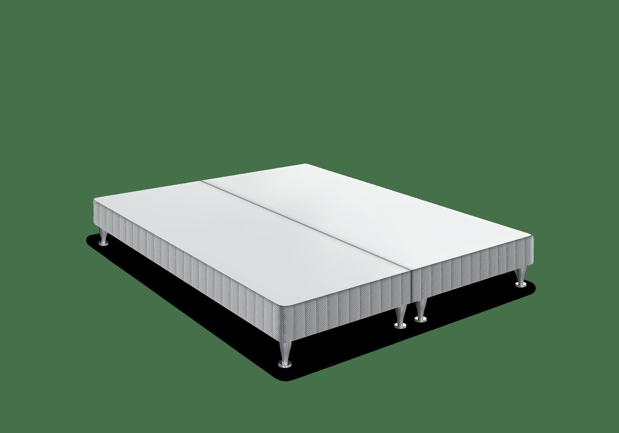 AIRSOM - Sommier tapissier à lattes Airsom avec 4 pieds, 2x80x200