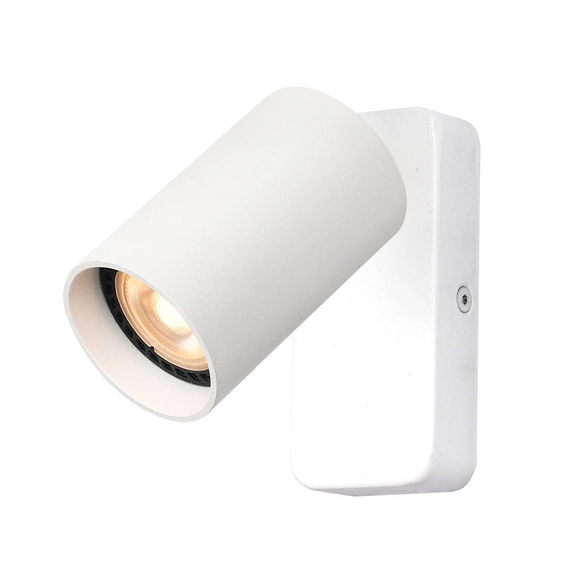 Kinkiet biały piaskowany NESTO 1xGU10x10W wym:12x5,5x15cm IP20 Italux