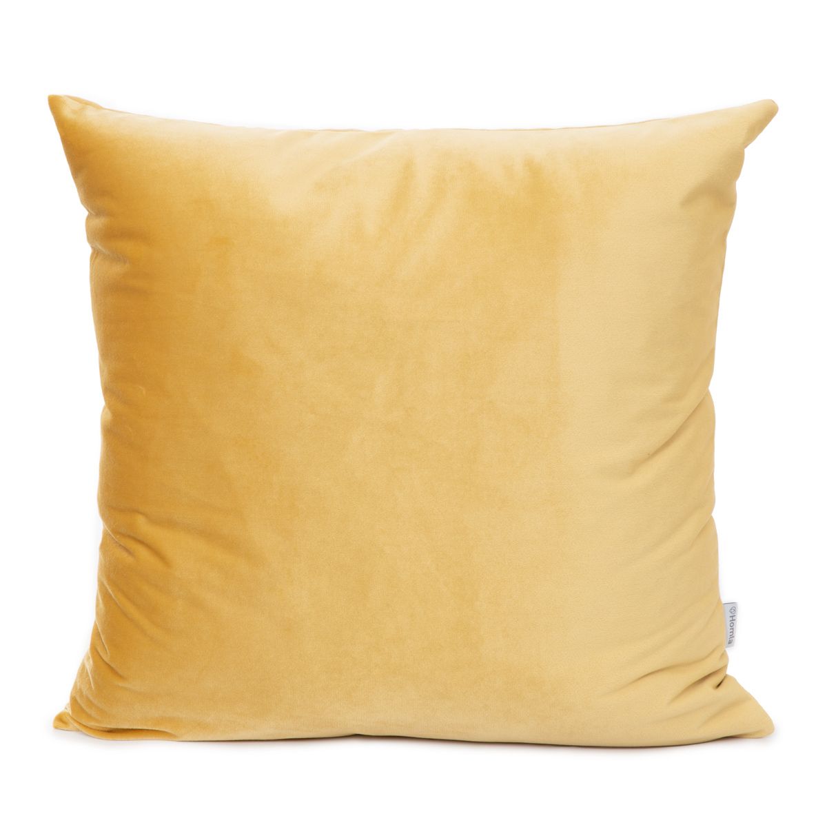 Poszewka GOSTA welwetowa musztardowa 45x45 cm