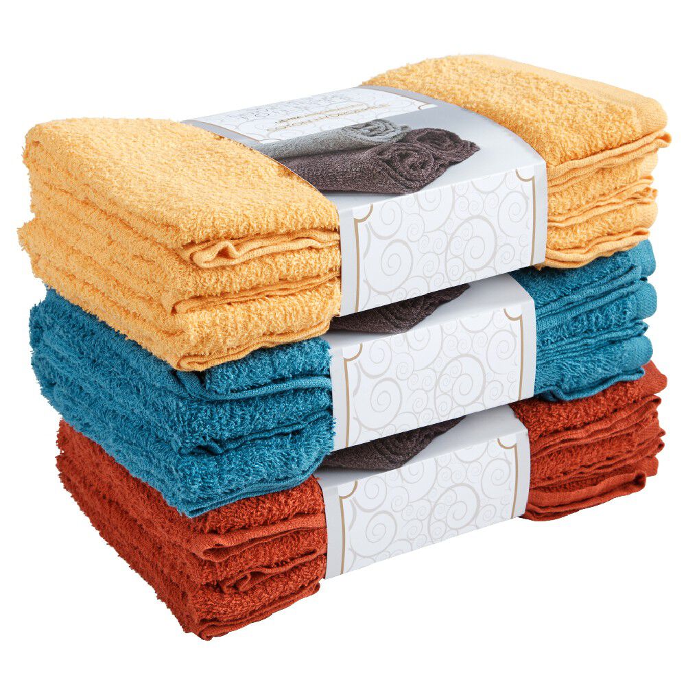 Serviette de toilette coton x3