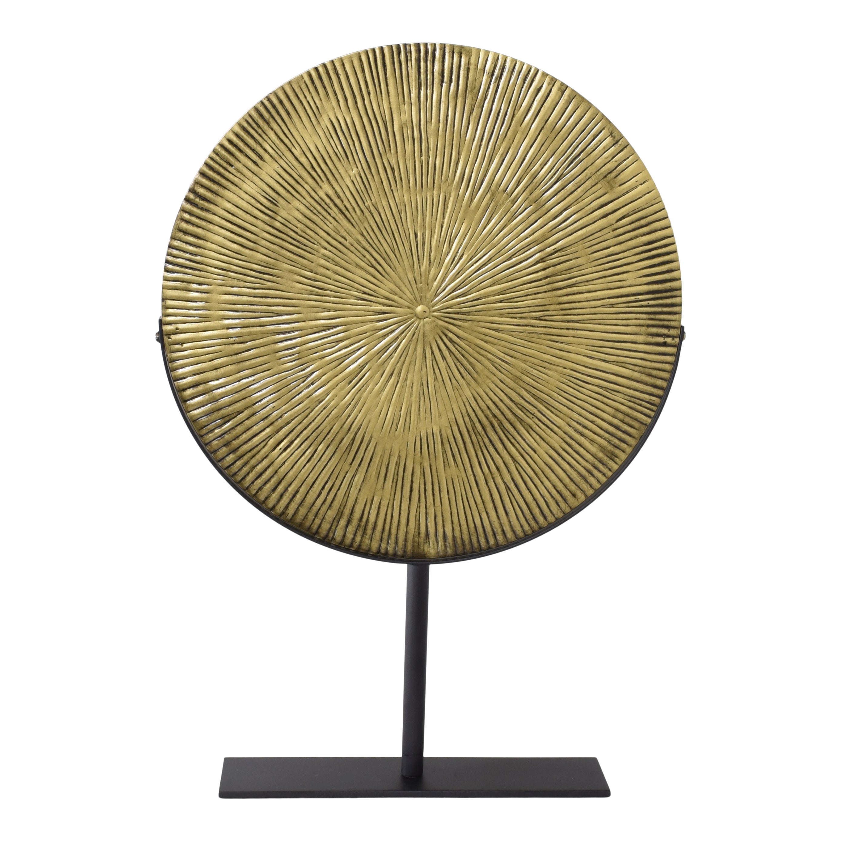 LOFT42 Burst Ornament op voet - Messing Metaal Ø36cm