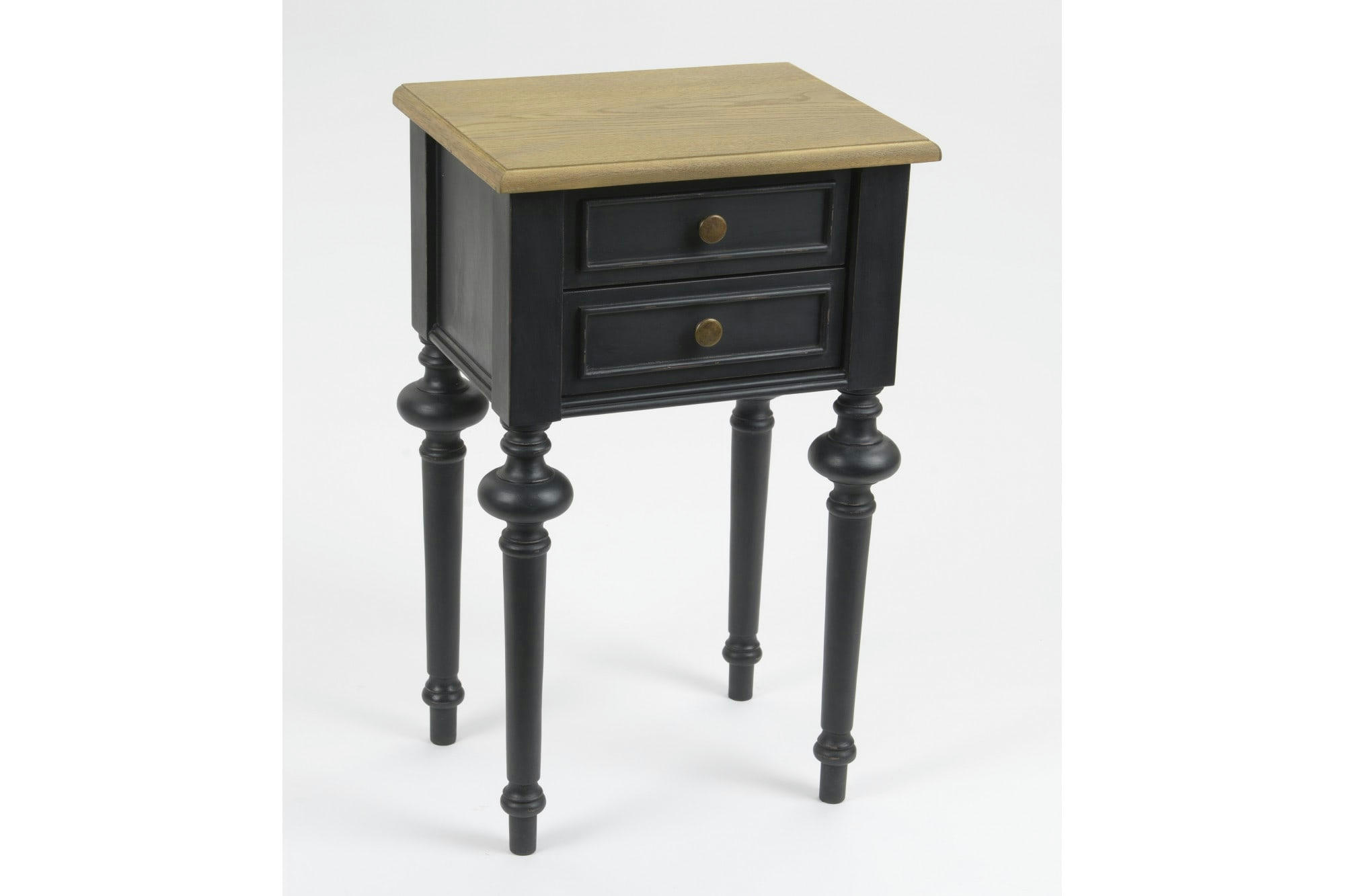 NEYLA - Table de chevet 2 tiroirs