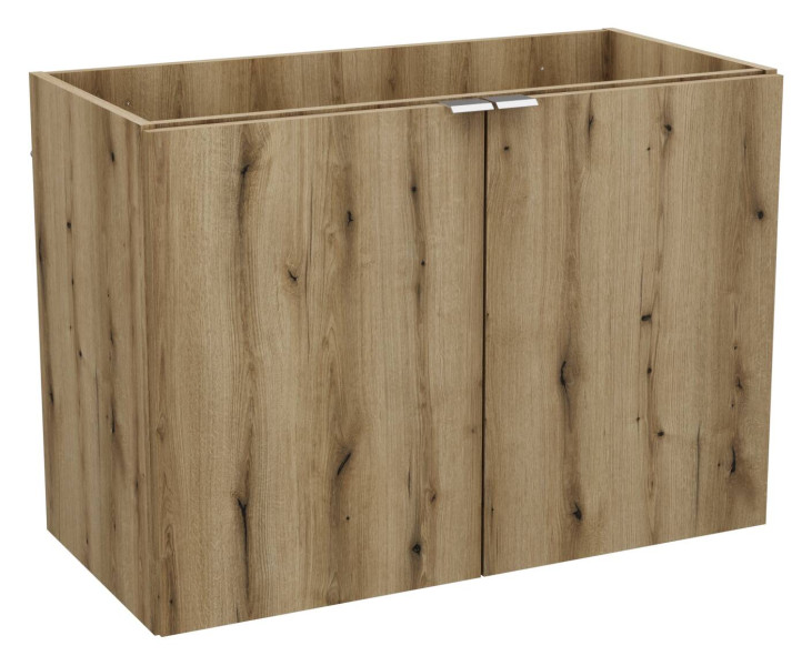 Szafka z Umywalką Nova Oak 80cm z Blatem i Umywalką Nablatową Beyond