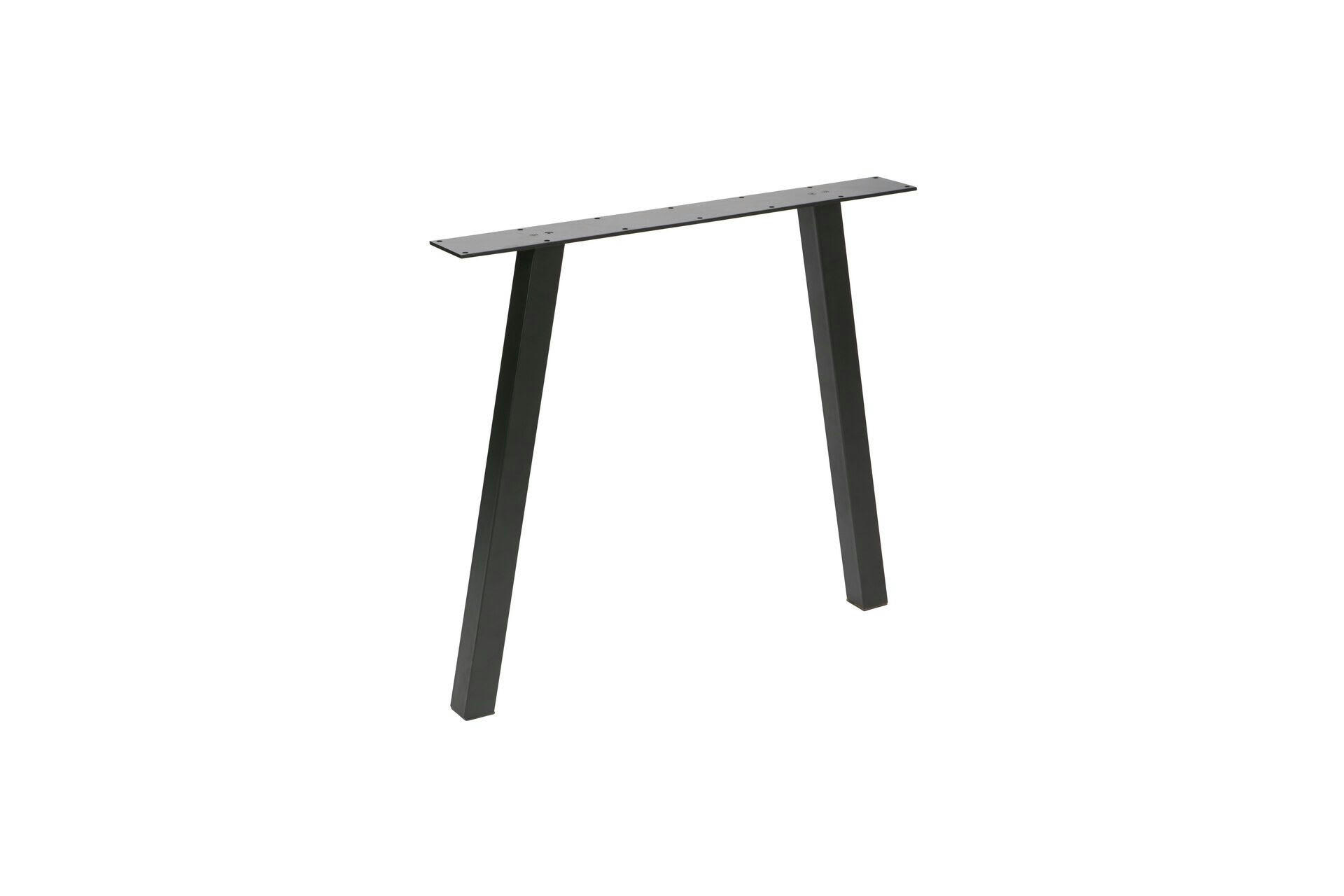 ROAN - Pietement 79x10 en métal noir