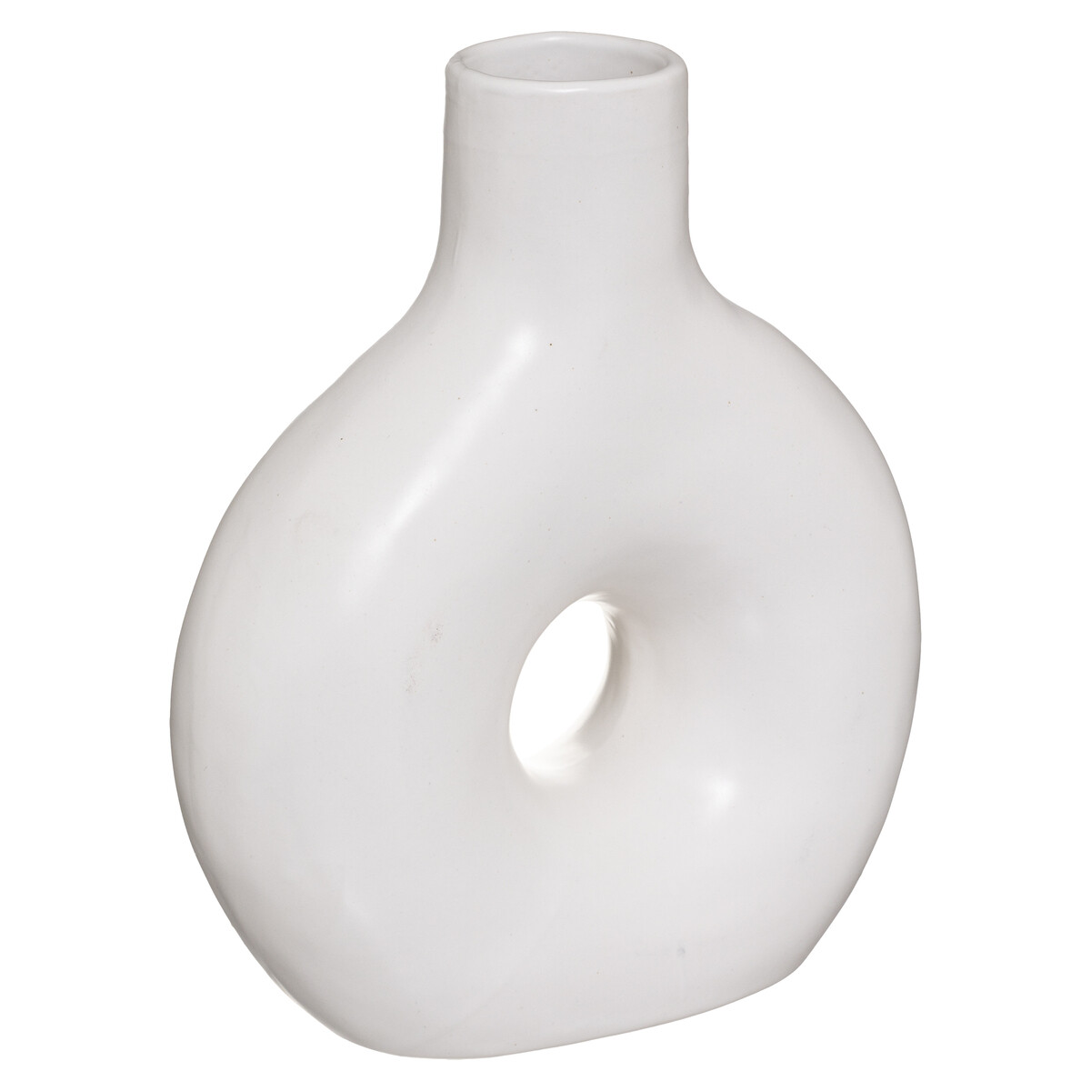Vase "Circle", ceramic 17x21 cm