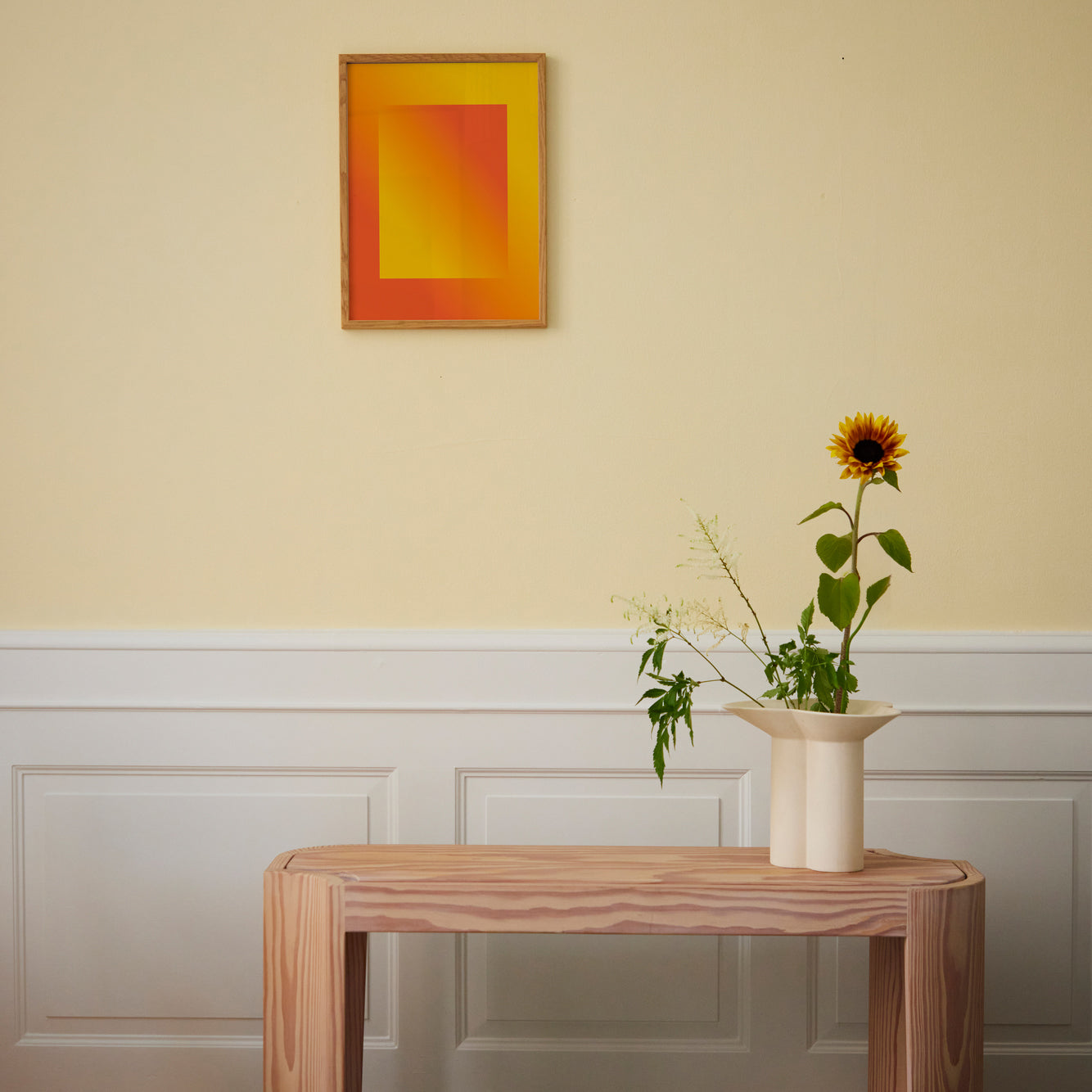 Paper Collective Absorb 04 Poster 30 x 40 cm - Yellow / Orange