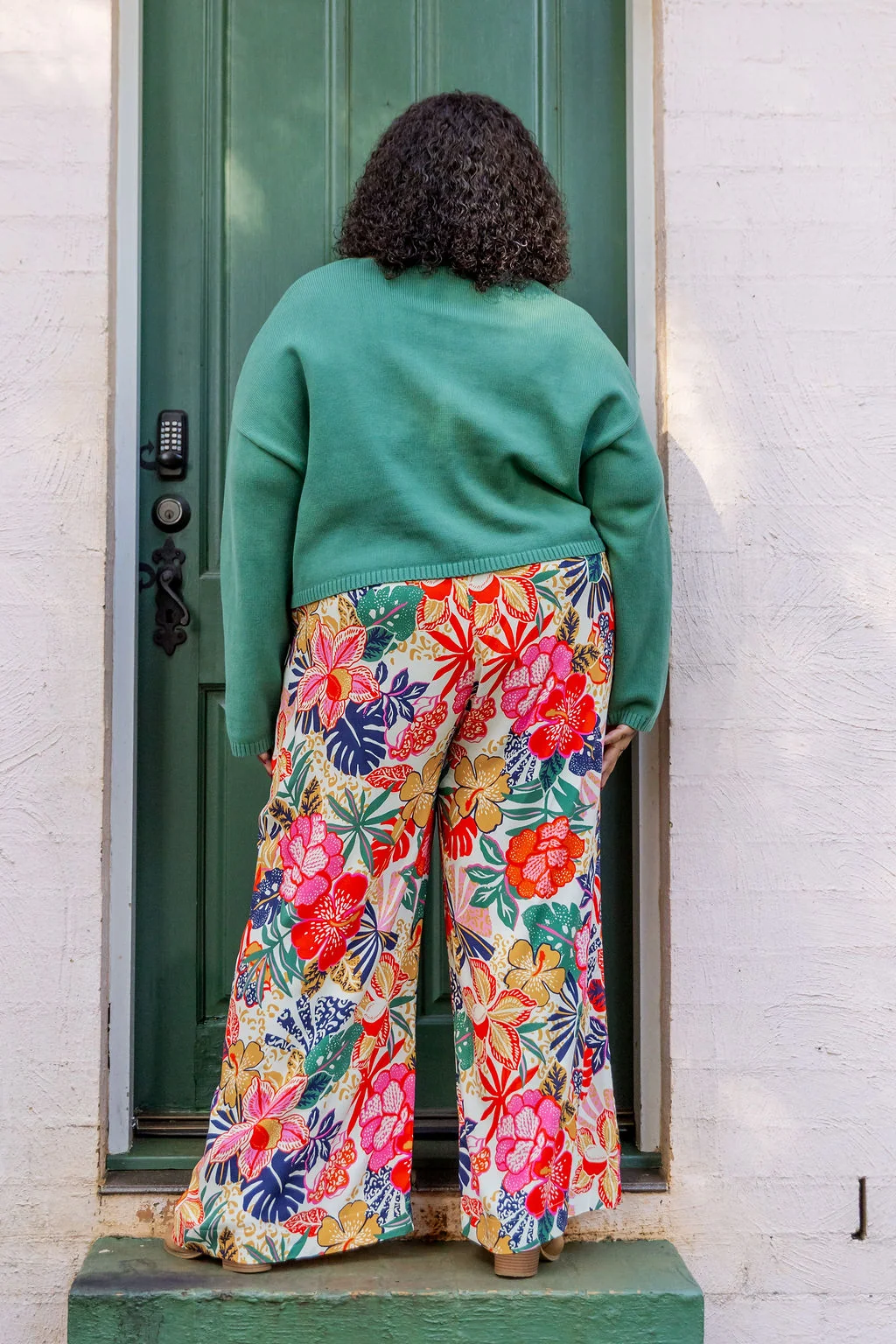Gina Pant in Hibiscus