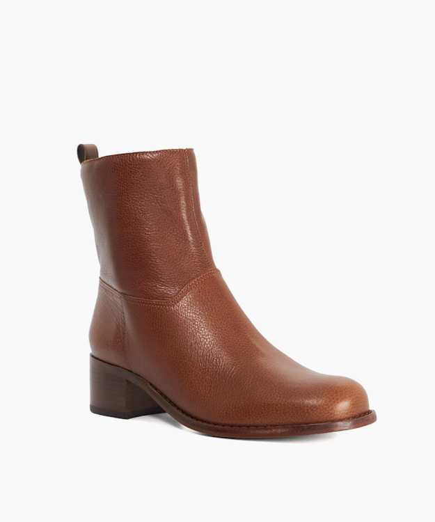 Peya Tan - Heeled Ankle Boots