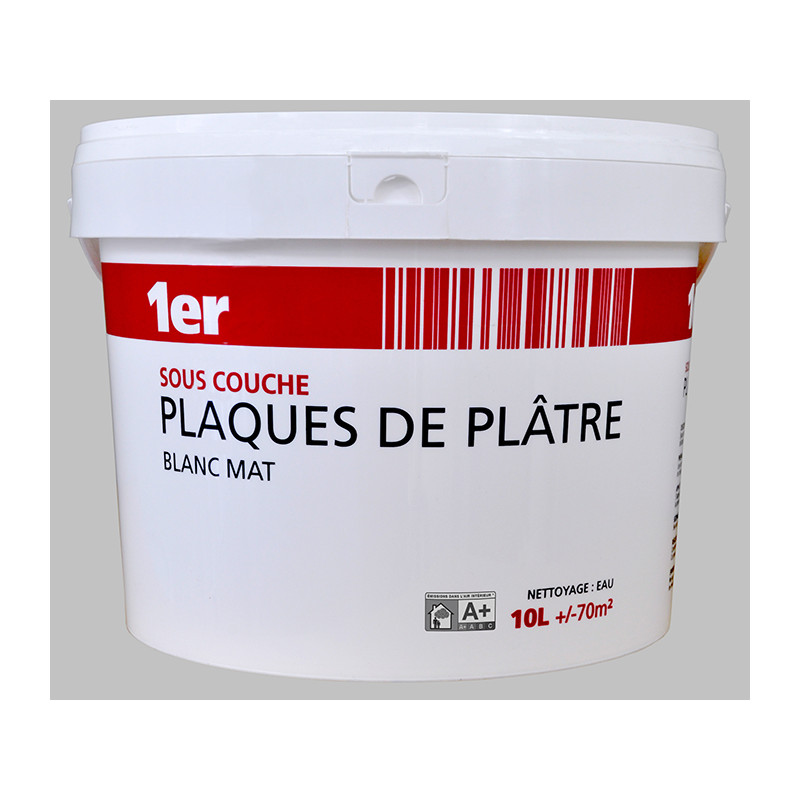 Sous-couche plaque de plâtre 10 L 1ER