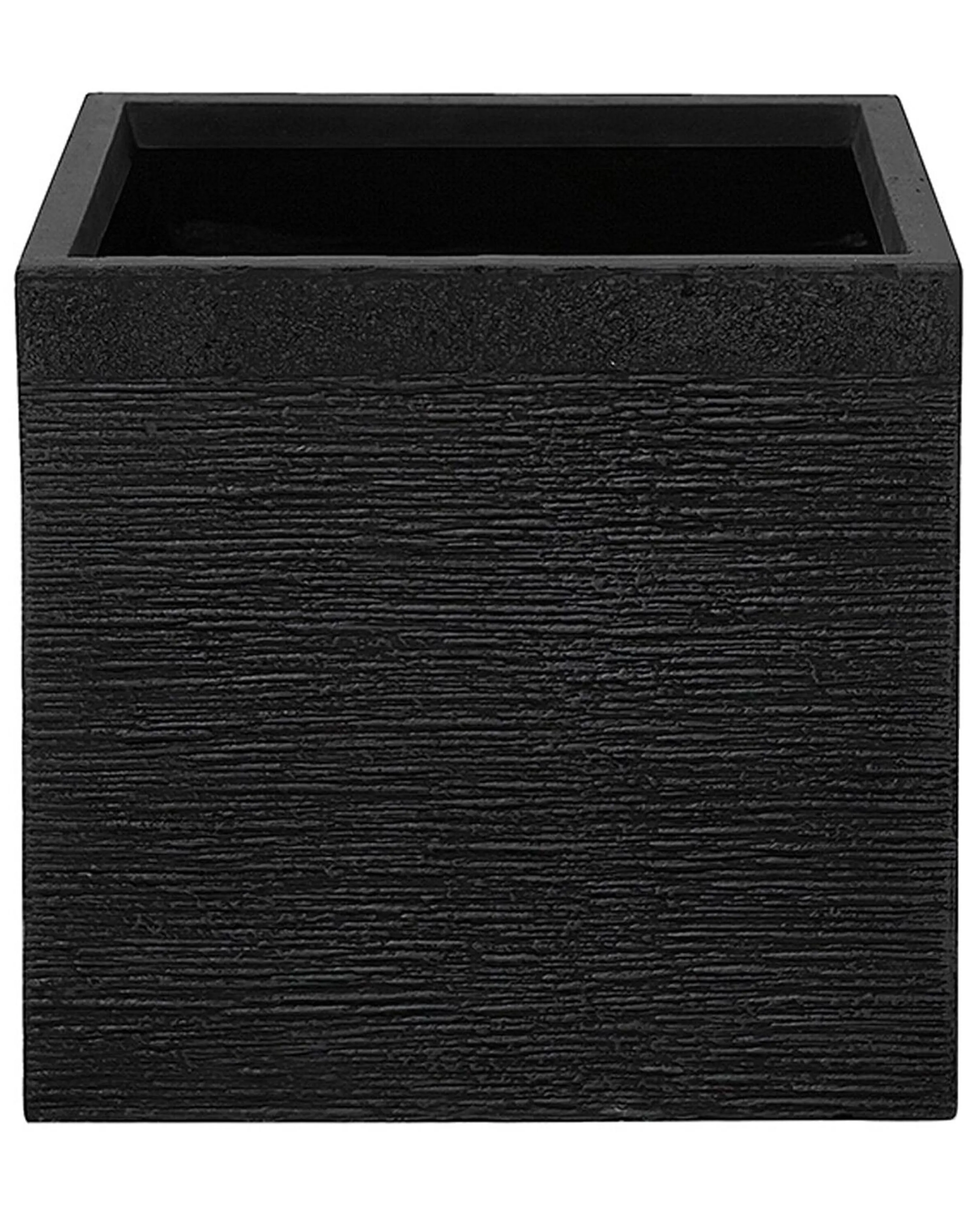 Plant Pot PAROS 50 cm Black