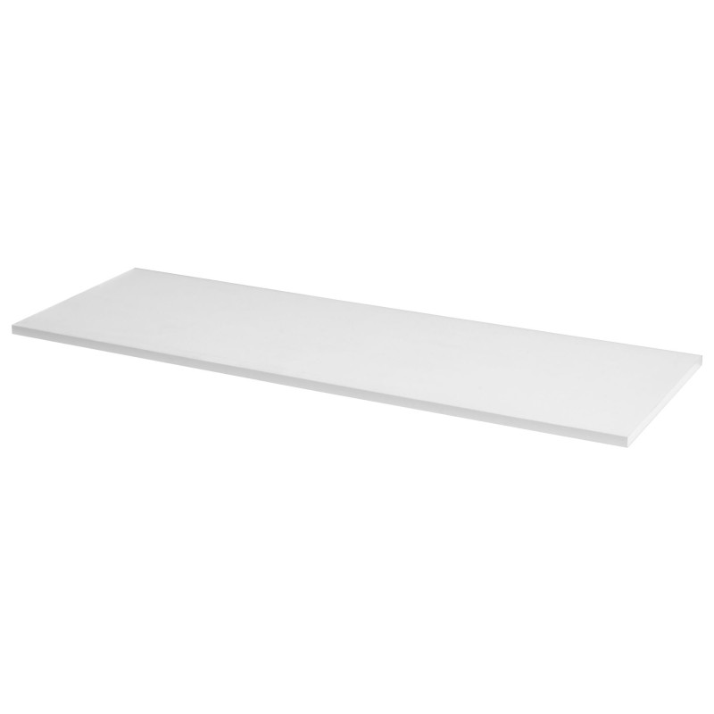 Tablette mélaminée blanche 80 x 40 x 1,8 cm CANDO