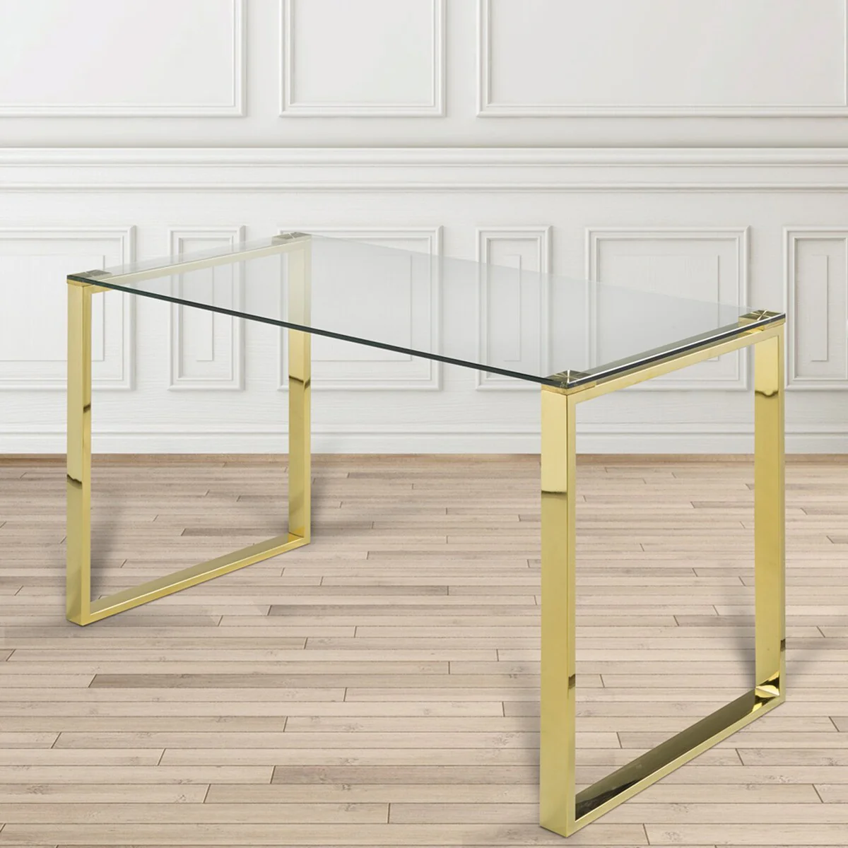 Zenon Large Gold Desk
