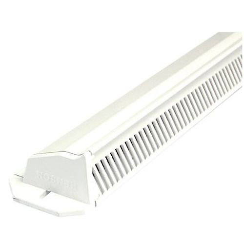 Grille extérieure auto-réglable hauteur 35mm longueur 375mm blanc - RENSON - 10434