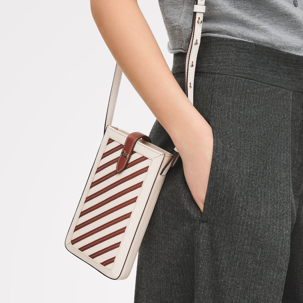 Willis Street - Stripe - Medium Phone Crossbody