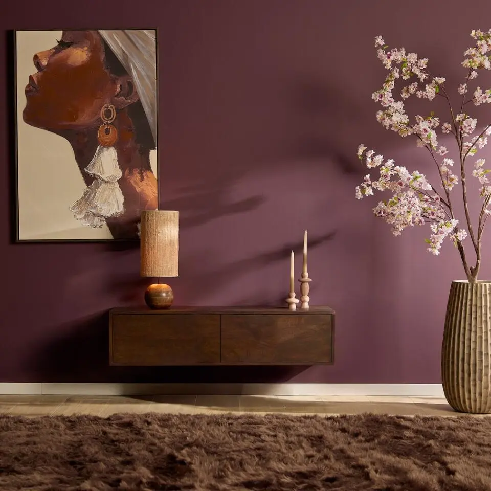 StarFurn - Zwevend Tv-meubel Vision 120 cm - bruin